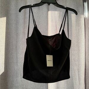 Forever 21 Elegant Black Camisole